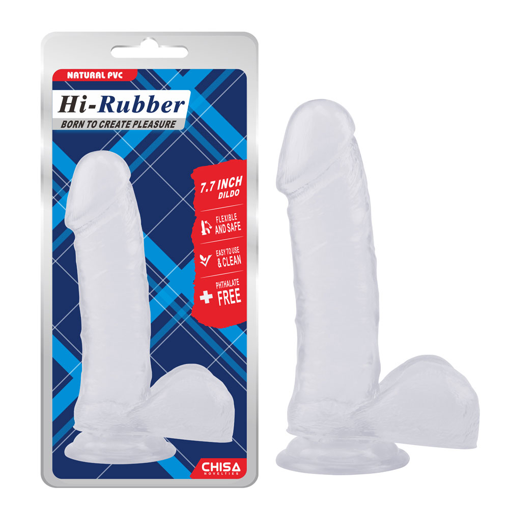 7.7 นิ้ว Dildo-Clear