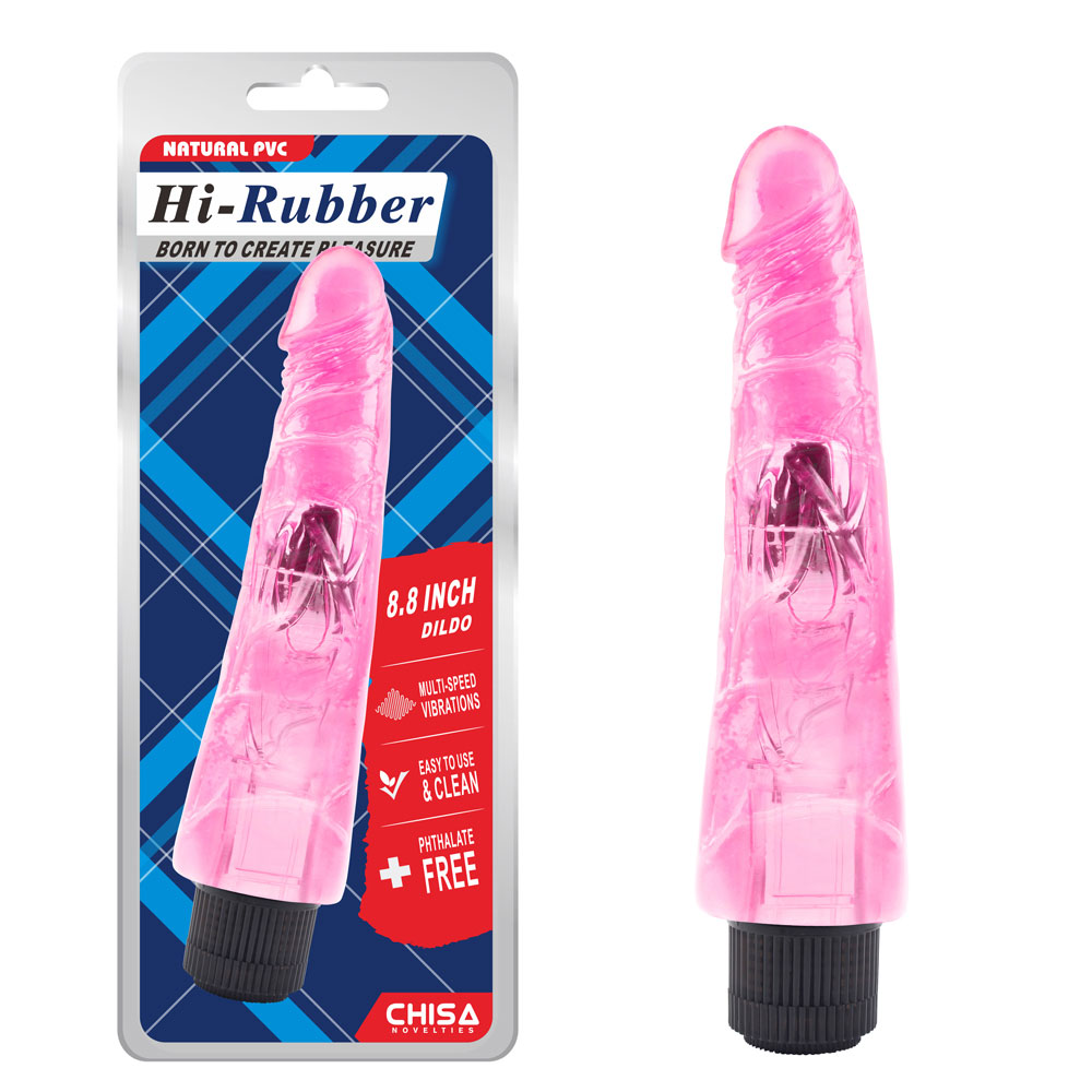 8.8 นิ้วสั่น Dildo-Pink